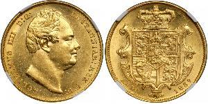 1 Sovereign Vereinigtes Königreich von Großbritannien und Irland (1801-1922) Gold Wilhelm IV (1765-1837)