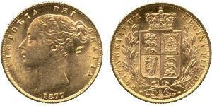1 Sovereign Vereinigtes Königreich von Großbritannien und Irland (1801-1922) Gold Victoria (1819 - 1901)