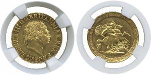1 Sovereign Vereinigtes Königreich von Großbritannien und Irland (1801-1922) / Vereinigtes Königreich Gold Georg III (1738-1820)