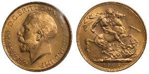 1 Sovereign Afrique du Sud (1910 - ) Or George V (1865-1936)