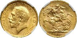 1 Sovereign Canada Or George V (1865-1936)