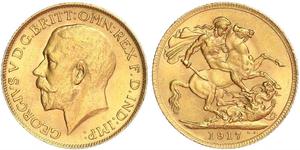 1 Sovereign Canada Or George V (1865-1936)