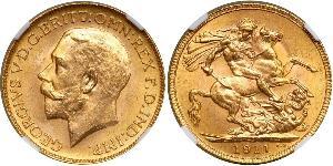1 Sovereign Canada Or George V (1865-1936)