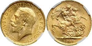 1 Sovereign Canada Or George V (1865-1936)