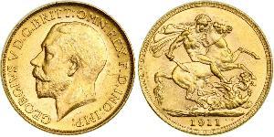 1 Sovereign Canada Or George V (1865-1936)