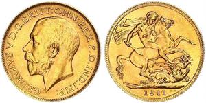 1 Sovereign Canada Or George V (1865-1936)