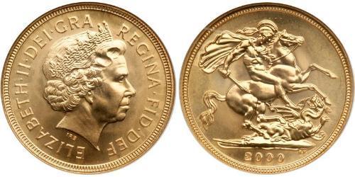 1 Sovereign Royaume-Uni Or Elizabeth II (1926-2022)
