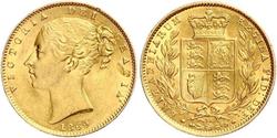 1 Sovereign Ôstralie (1788 - 1939) Or Victoria (1819 - 1901)