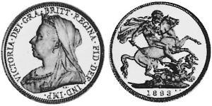 1 Sovereign Ôstralie (1788 - 1939) Or Victoria (1819 - 1901)