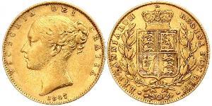 1 Sovereign Ôstralie (1788 - 1939) Or Victoria (1819 - 1901)