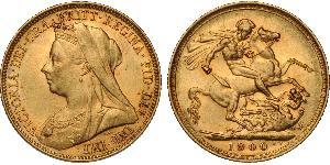 1 Sovereign Ôstralie (1788 - 1939) Or Victoria (1819 - 1901)