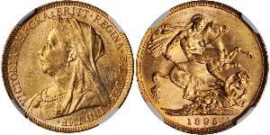 1 Sovereign Ôstralie (1788 - 1939) Or Victoria (1819 - 1901)