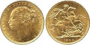 1 Sovereign Ôstralie (1788 - 1939) Or Victoria (1819 - 1901)