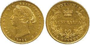1 Sovereign Ôstralie (1788 - 1939) Or Victoria (1819 - 1901)
