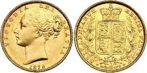 1 Sovereign Ôstralie (1788 - 1939) Or Victoria (1819 - 1901)