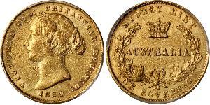 1 Sovereign Ôstralie (1788 - 1939) Or Victoria (1819 - 1901)