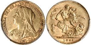 1 Sovereign Ôstralie (1788 - 1939) Or Victoria (1819 - 1901)