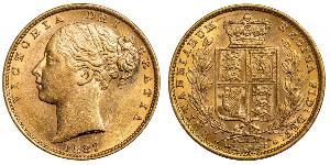 1 Sovereign Ôstralie (1788 - 1939) Or Victoria (1819 - 1901)