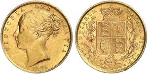 1 Sovereign Ôstralie (1788 - 1939) Or Victoria (1819 - 1901)