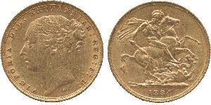1 Sovereign Ôstralie (1788 - 1939) Or Victoria (1819 - 1901)