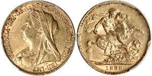 1 Sovereign Ôstralie (1788 - 1939) Or Victoria (1819 - 1901)