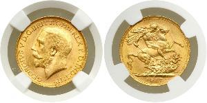 1 Sovereign Ôstralie (1788 - 1939) Or George V (1865-1936)