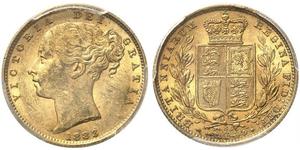1 Sovereign Australia (1788 - 1939) Oro Vittoria (1819 - 1901)