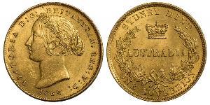 1 Sovereign Australia (1788 - 1939) Oro Victoria (1819 - 1901)