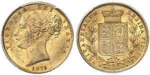 1 Sovereign Australia (1788 - 1939) Oro Vittoria (1819 - 1901)