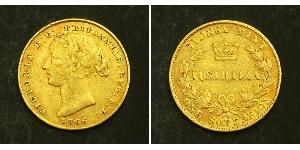 1 Sovereign Australia (1788 - 1939) Oro Victoria (1819 - 1901)