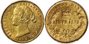 1 Sovereign Australia (1788 - 1939) Oro Victoria (1819 - 1901)