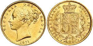 1 Sovereign Australia (1788 - 1939) Oro Vittoria (1819 - 1901)