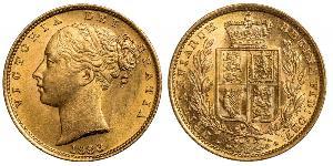 1 Sovereign Australia (1788 - 1939) Oro Victoria (1819 - 1901)