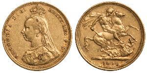 1 Sovereign Australia (1788 - 1939) Oro Vittoria (1819 - 1901)