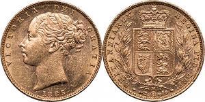 1 Sovereign Australia (1788 - 1939) Oro Vittoria (1819 - 1901)