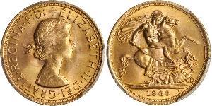 1 Sovereign Regno Unito (1922-) Oro Elisabetta II (1926-2022)