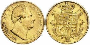 1 Sovereign Regno Unito di Gran Bretagna e Irlanda (1801-1922) Oro Guglielmo IV (1765-1837)