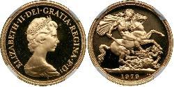 1 Sovereign Reino Unido (1922-) Oro Victoria (1819 - 1901)