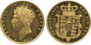 1 Sovereign Reino Unido de Gran Bretaña e Irlanda (1801-1922) Oro Jorge IV (1762-1830)