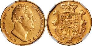 1 Sovereign Reino Unido de Gran Bretaña e Irlanda (1801-1922) Oro Guillermo IV (1765-1837)
