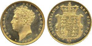 1 Sovereign Reino Unido de Gran Bretaña e Irlanda (1801-1922) Oro Jorge IV (1762-1830)
