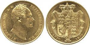1 Sovereign Reino Unido de Gran Bretaña e Irlanda (1801-1922) Oro Guillermo IV (1765-1837)