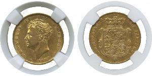 1 Sovereign Reino Unido de Gran Bretaña e Irlanda (1801-1922) Oro Jorge IV (1762-1830)