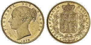 1 Sovereign Reino Unido de Gran Bretaña e Irlanda (1801-1922) Oro Victoria (1819 - 1901)