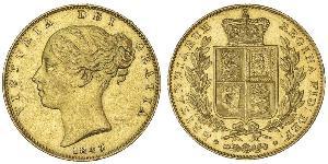 1 Sovereign Reino Unido de Gran Bretaña e Irlanda (1801-1922) Oro Victoria (1819 - 1901)
