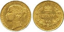 1 Sovereign 澳大利亚 金 维多利亚 (英国君主)