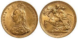 1 Sovereign 澳大利亚 金 维多利亚 (英国君主)