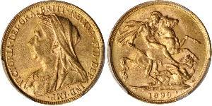 1 Sovereign 澳大利亚 金 维多利亚 (英国君主)