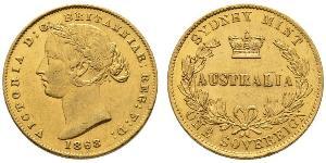 1 Sovereign 澳大利亚 金 维多利亚 (英国君主)