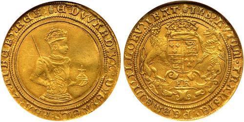 1 Sovereign 英格兰王国 金 爱德华六世 (1537 - 1553)